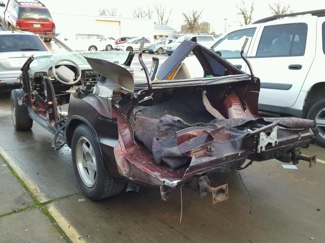 1G1BL52P1TR159304 - 1996 CHEVROLET IMPALA 栗色 照片 3