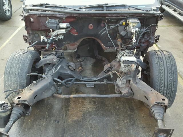 1G1BL52P1TR159304 - 1996 CHEVROLET IMPALA 栗色 照片 7