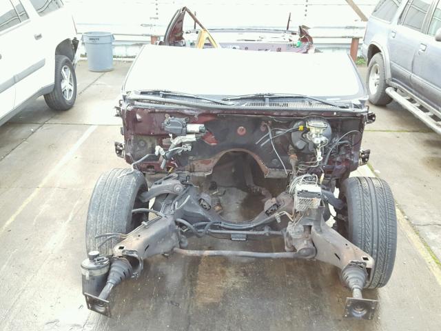 1G1BL52P1TR159304 - 1996 CHEVROLET IMPALA 栗色 照片 9