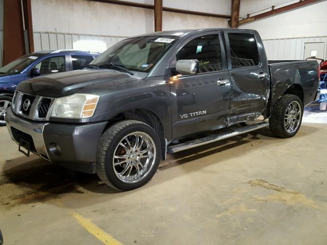 1N6BA07A76N571546 - 2006 NISSAN TITAN XE BLUE photo 2