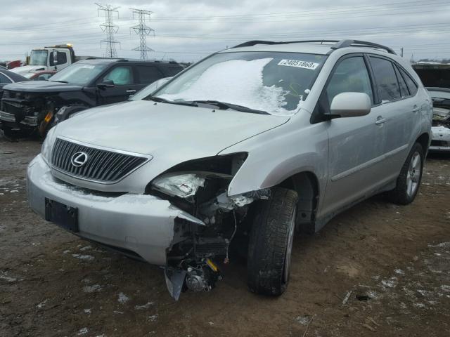 2T2HA31U25C073799 - 2005 LEXUS RX 330 SILVER photo 2