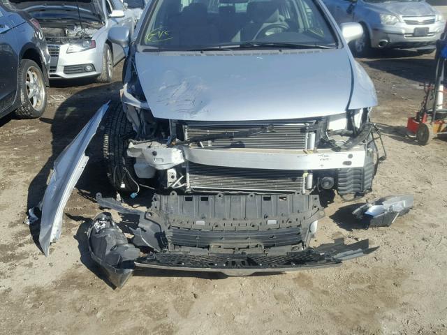 19XFA16519E019614 - 2009 HONDA CIVIC LX SILVER photo 9