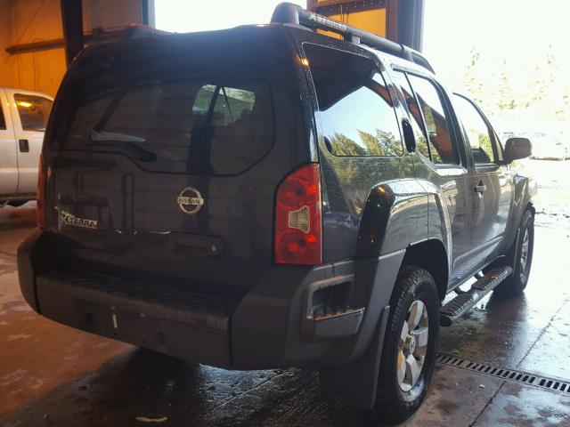 5N1AN08W47C503047 - 2007 NISSAN XTERRA OFF GRAY photo 4