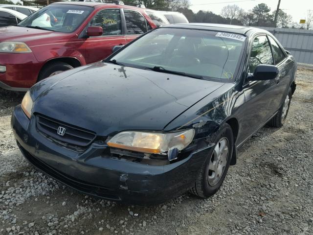 1HGCG3259XA000295 - 1999 HONDA ACCORD EX GREEN photo 2