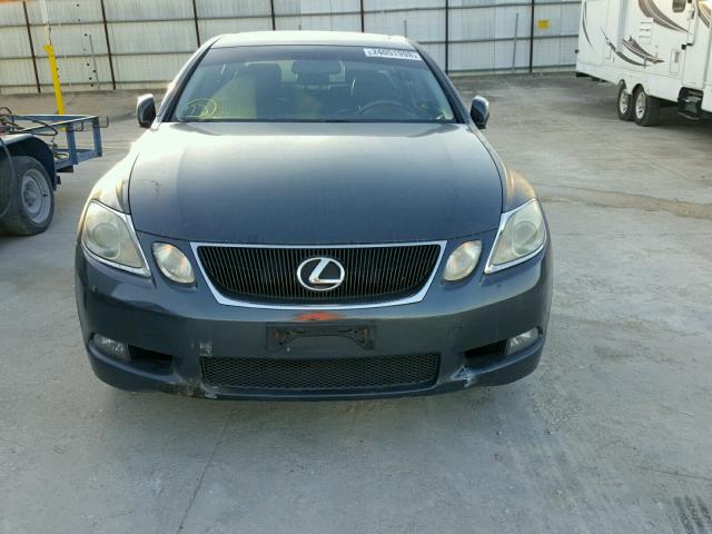 JTHCH96S460008855 - 2006 LEXUS GS GENERAT BLACK photo 9