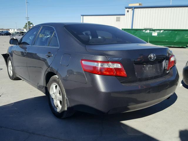 4T1BE46K07U084054 - 2007 TOYOTA CAMRY NEW GRAY photo 3