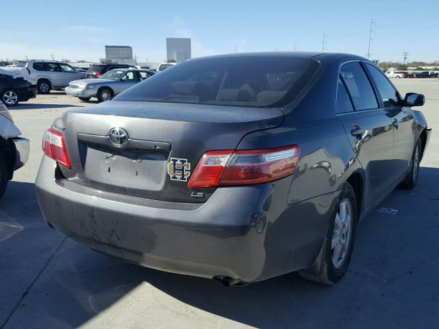 4T1BE46K07U084054 - 2007 TOYOTA CAMRY NEW GRAY photo 4