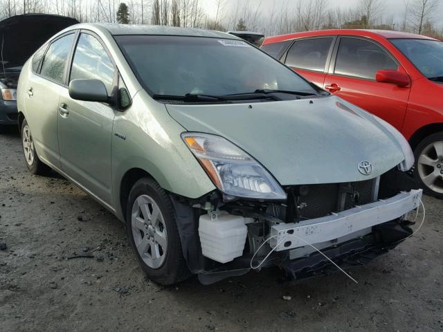 JTDKB20U673257383 - 2007 TOYOTA PRIUS GREEN photo 1