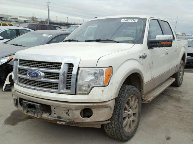 1FTPW14V49KC35754 - 2009 FORD F150 SUPER CREAM photo 2