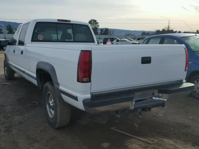 1GTHK33J7WF049334 - 1998 GMC SIERRA K35 WHITE photo 3