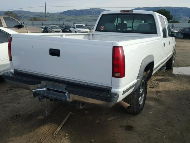 1GTHK33J7WF049334 - 1998 GMC SIERRA K35 WHITE photo 4