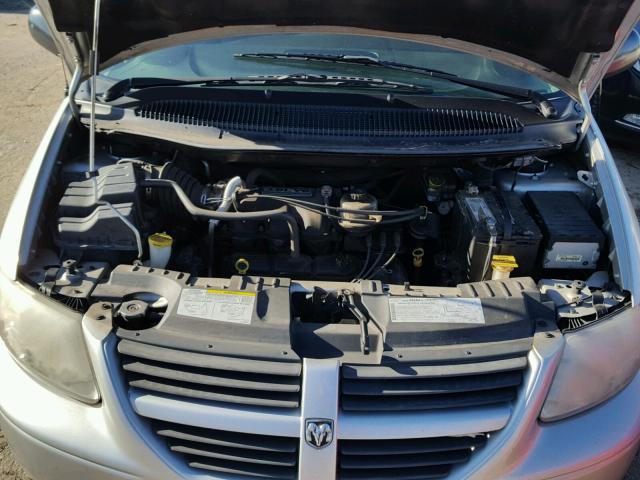 2D4GP44L96R602516 - 2006 DODGE GRAND CARA SILVER photo 7