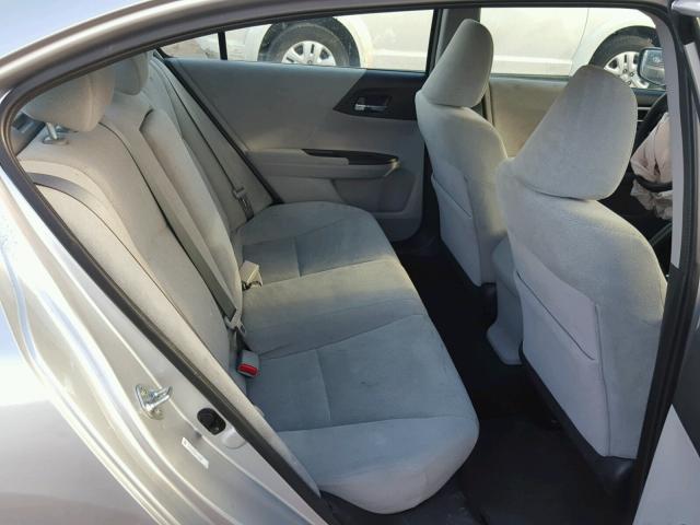 1HGCR2F39DA224952 - 2013 HONDA ACCORD LX SILVER photo 6