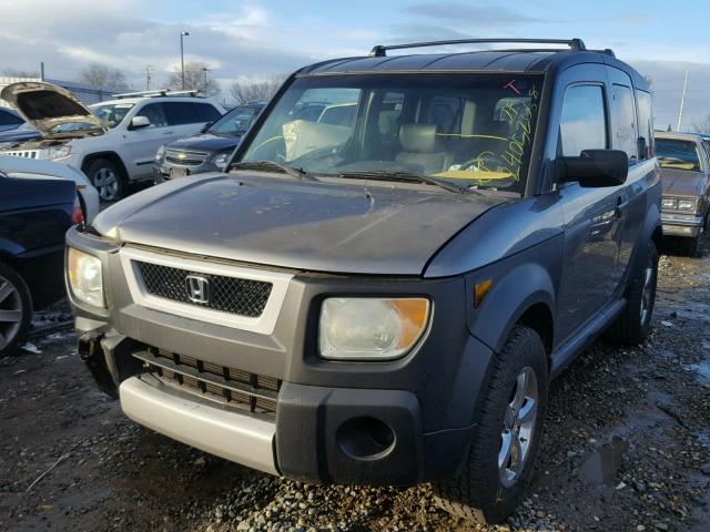 5J6YH18685L006686 - 2005 HONDA ELEMENT EX GRAY photo 2