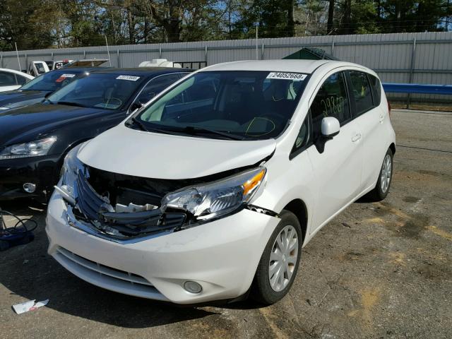 3N1CE2CP6EL406199 - 2014 NISSAN VERSA NOTE WHITE photo 2