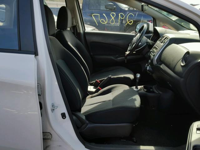 3N1CE2CP6EL406199 - 2014 NISSAN VERSA NOTE WHITE photo 5