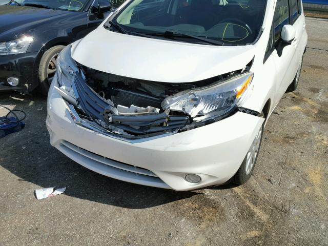 3N1CE2CP6EL406199 - 2014 NISSAN VERSA NOTE WHITE photo 9