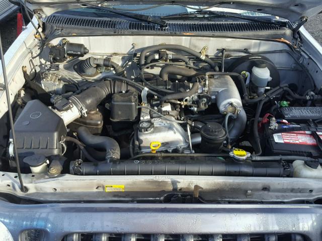 5TENL42N73Z157316 - 2003 TOYOTA TACOMA SILVER photo 7