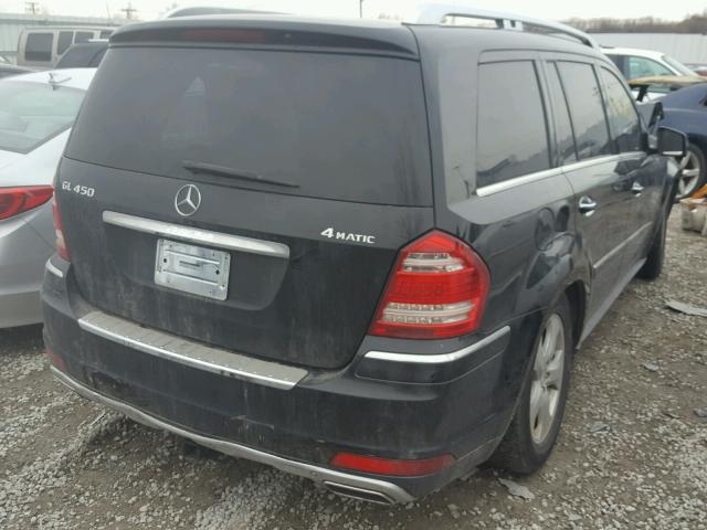 4JGBF7BE0CA801501 - 2012 MERCEDES-BENZ GL 450 4MA BLACK photo 4