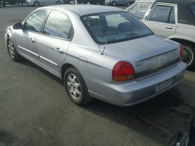 KMHWF35V51A454458 - 2001 HYUNDAI SONATA GLS SILVER photo 3