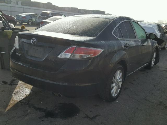 1YVHZ8CH2B5M26877 - 2011 MAZDA 6 I BLACK photo 4