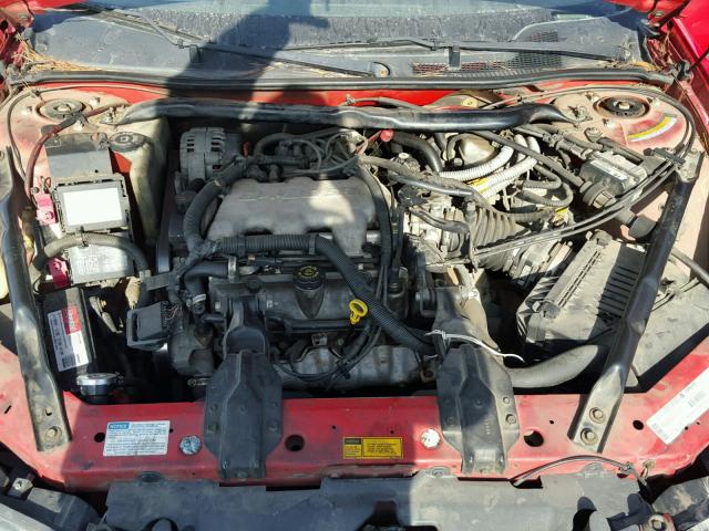 2G1WF55EXY9126466 - 2000 CHEVROLET IMPALA RED photo 7