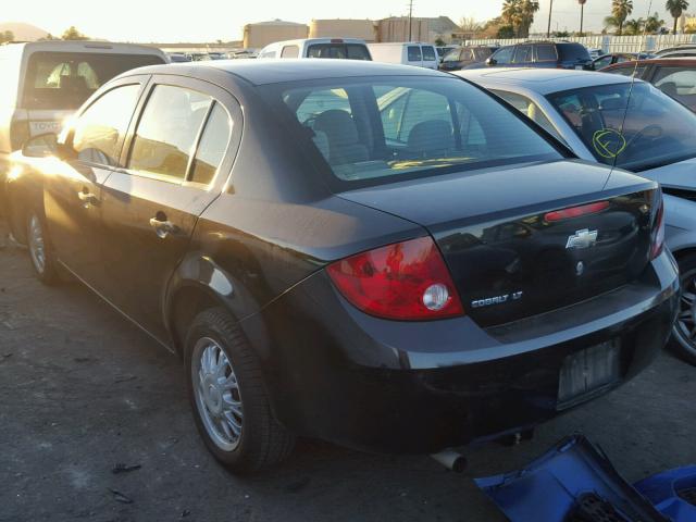 1G1AL55F777217223 - 2007 CHEVROLET COBALT LT BLACK photo 3