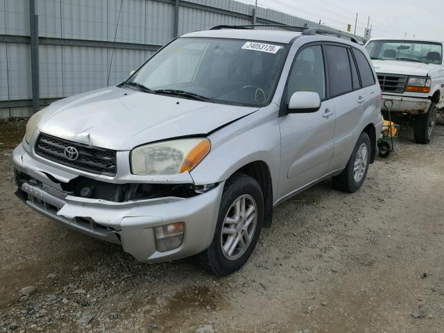 JTEGH20V130090502 - 2003 TOYOTA RAV4 SILVER photo 2