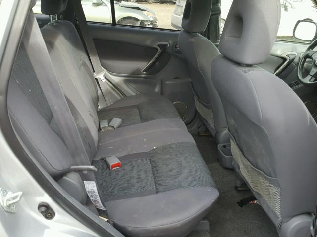 JTEGH20V130090502 - 2003 TOYOTA RAV4 SILVER photo 6