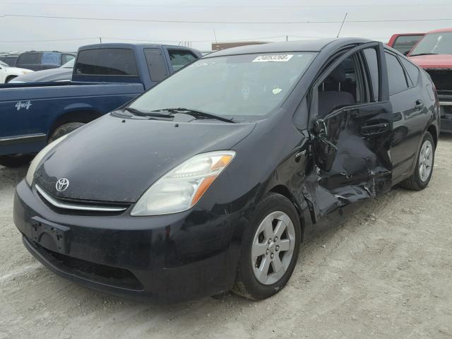 JTDKB20U277645736 - 2007 TOYOTA PRIUS BLACK photo 2