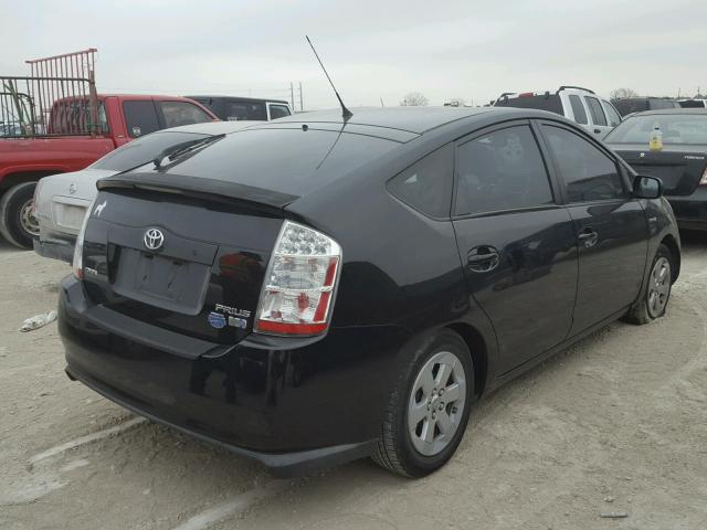 JTDKB20U277645736 - 2007 TOYOTA PRIUS BLACK photo 4