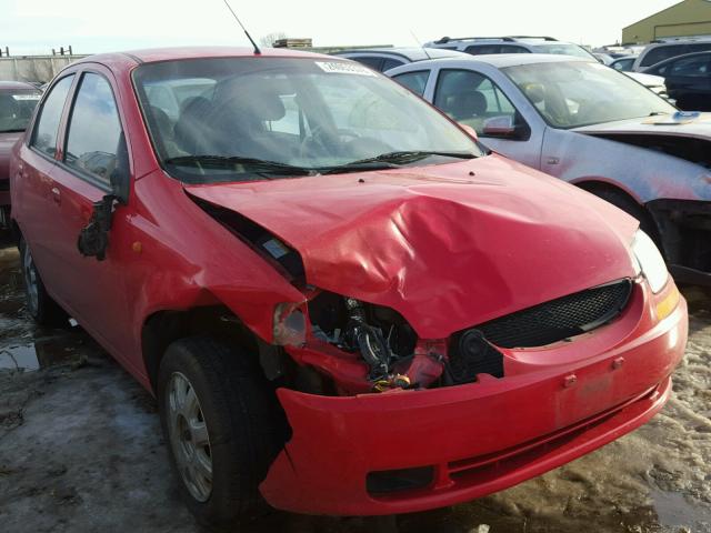 KL1TJ52664B193149 - 2004 CHEVROLET AVEO LS RED photo 1