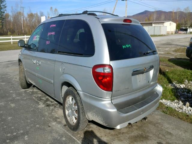 2A8GP54L07R297226 - 2007 CHRYSLER TOWN & COU SILVER photo 3