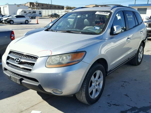 5NMSH13E39H253664 - 2009 HYUNDAI SANTA FE S SILVER photo 2