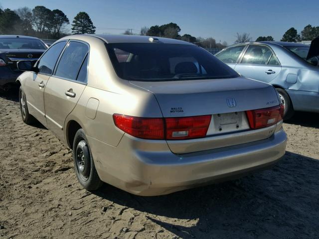 1HGCM56775A120626 - 2005 HONDA ACCORD EX GOLD photo 3