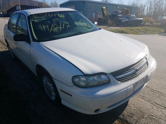 1G1ND52J216114473 - 2001 CHEVROLET MALIBU WHITE photo 1