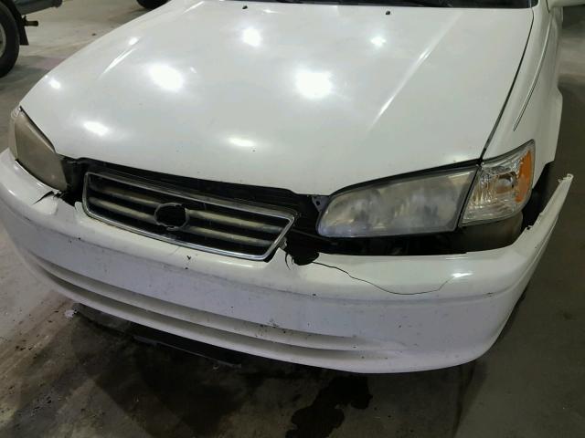 4T1BG22K21U786579 - 2001 TOYOTA CAMRY CE WHITE photo 9