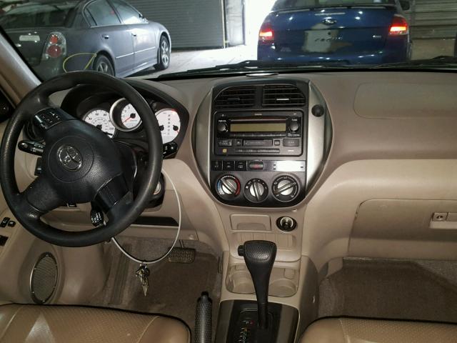 JTEHD20V750059564 - 2005 TOYOTA RAV4 BEIGE photo 9