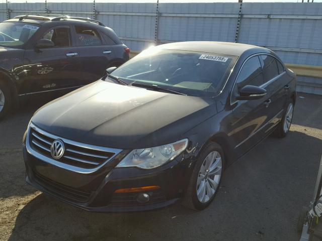 WVWNL73C09E515639 - 2009 VOLKSWAGEN CC SPORT BLACK photo 2