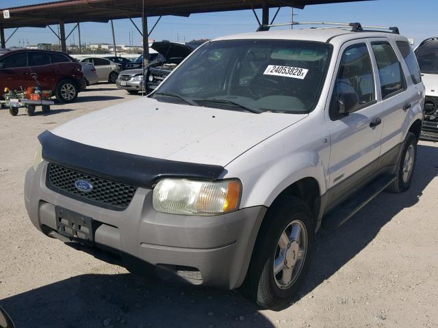 1FMYU01161KC39097 - 2001 FORD ESCAPE XLS WHITE photo 2