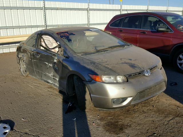 2HGFG12817H556680 - 2007 HONDA CIVIC EX ვერცხლისფერი ფოტო 1