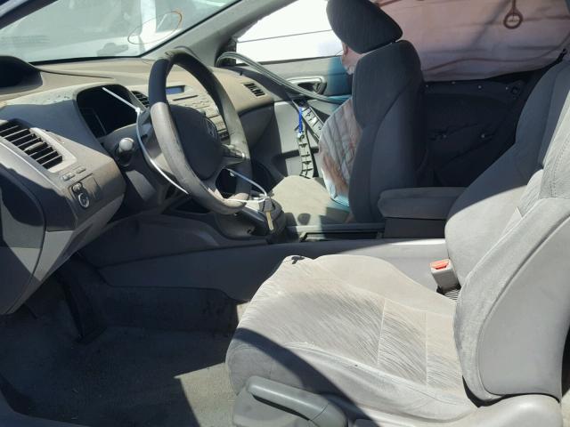 2HGFG12817H556680 - 2007 HONDA CIVIC EX ვერცხლისფერი ფოტო 5