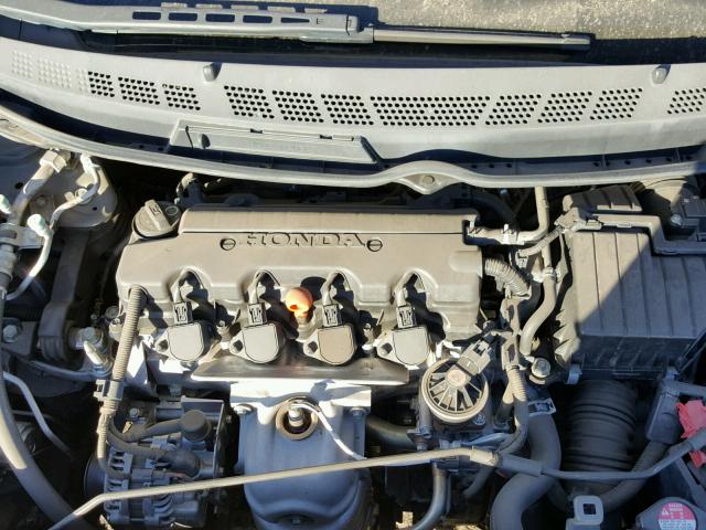 2HGFG12817H556680 - 2007 HONDA CIVIC EX ვერცხლისფერი ფოტო 7