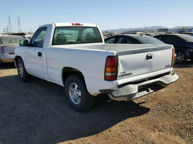 1GTEC14X65Z186852 - 2005 GMC NEW SIERRA WHITE photo 3