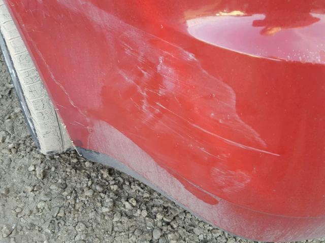 1G2ZH57N274245209 - 2007 PONTIAC G6 GT RED photo 9