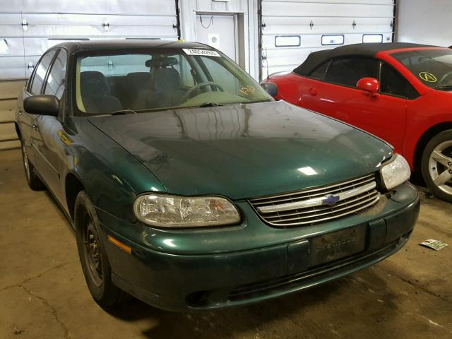 1G1ND52J916276908 - 2001 CHEVROLET MALIBU GREEN photo 1