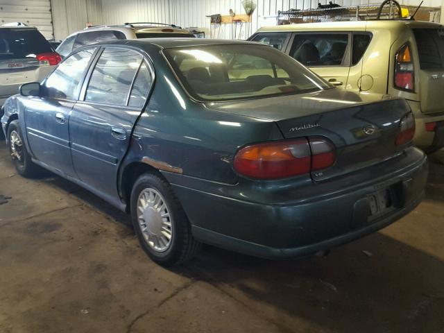 1G1ND52J916276908 - 2001 CHEVROLET MALIBU GREEN photo 3