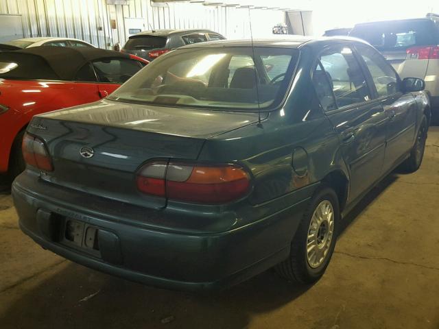 1G1ND52J916276908 - 2001 CHEVROLET MALIBU GREEN photo 4