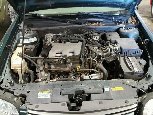 1G1ND52J916276908 - 2001 CHEVROLET MALIBU GREEN photo 7