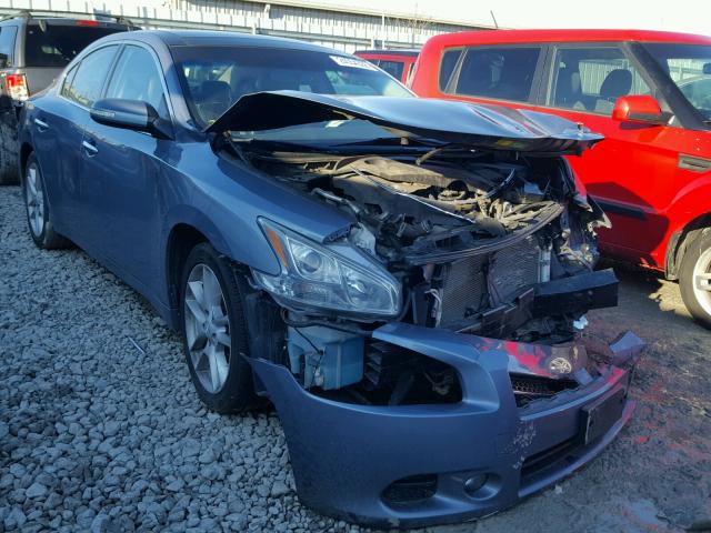 1N4AA5AP9BC850081 - 2011 NISSAN MAXIMA S BLUE photo 1